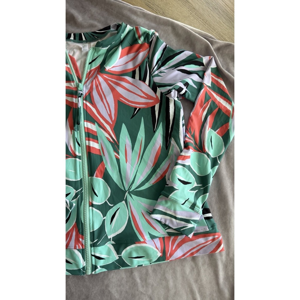 Anne Cole Women's Tropical Print Rash Guard